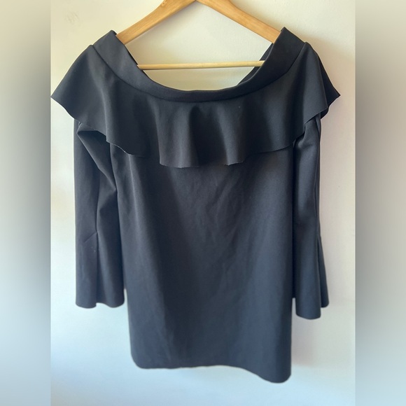 Zara Off the Shoulders Ruffle Dress M - Picture 3 of 7